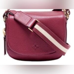 India Hicks Burgundy/Merlot/Wine Cartridge Bag - Discontinued Crossbody- 3-way